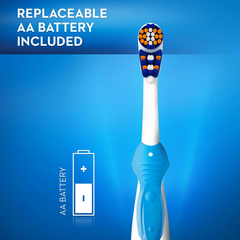 Oral-B 3D White Battery Power Electric Toothbrush - 1ct, 6 of 10