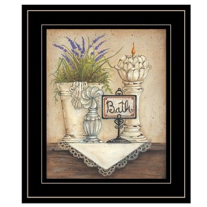 "Bath" Print By Mary Ann June , Ready to Hang Framed Print, Black Frame - 1 of 4