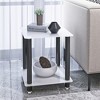 Dexmalle  2-Tier Space End Table - 2 of 4