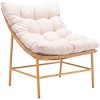 Zuo Merilyn Accent Chair Beige & Natural - 2 of 4