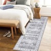 GAOMON Vintage Area Rug Washable Floral Rug Low Pile Non-Slip Rugs for Living Room Bedroom - 3 of 4