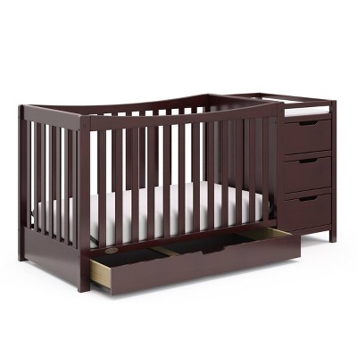 Cheap baby crib with changing clearance table