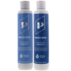 Pravana Moisture Marvel Shampoo, 10 oz & Pravana Moisture Marvel Conditioner, 10 oz DUO - 1 of 3
