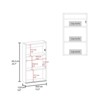 SEVOBAL Bathroom Storage Cabinets Medicine Cabinets 25.7 High with Mirror Door Three Interior Shelves for Bathroom, White, 31.2"*19.3"*3.6" - 4 of 4