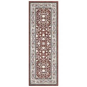Coolmee Washable Area Rugs for Living Room,Rugs for Bedroom Soft Low Pile Non-Slip Area Rug with Rubber Backing for Home Office Decor Red - 1 of 4