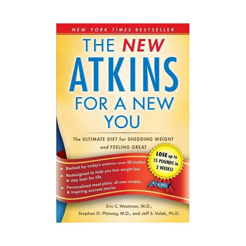 The New Atkins for a New You (Paperback) by Eric C. Westman, M.D., 1 of 2