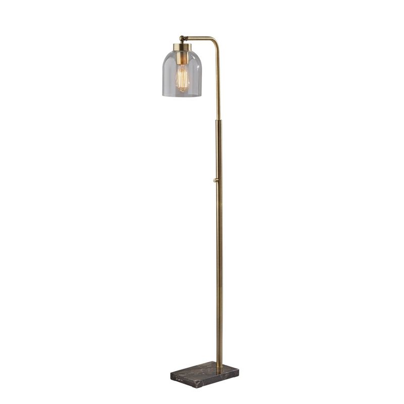 Bristol Floor Lamp (Includes Light Bulb) Antique Brass - Adesso, 3 of 6