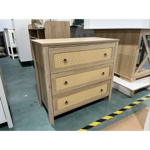 PB Chest with Circular Handles (Rattan Front) - 1 of 1