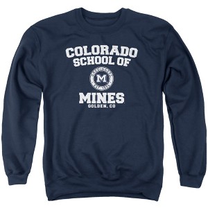 Colorado School of Mines Official Circle Logo Adult Crewneck Sweatshirt - 1 of 4