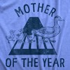Womens Mother Of The Year T Shirt Funny Cute Momma Duck Street Crossing Tee For Ladies - Crazy Dog Women's T Shirt - 2 of 4