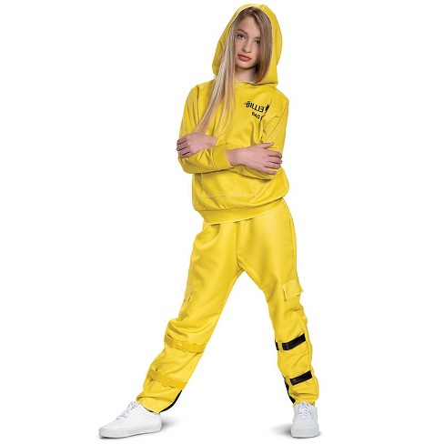 Billie Eilish Deluxe Girls' Costume (yellow), Medium (7-8) : Target