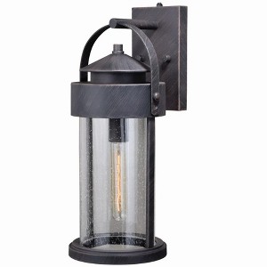 Vaxcel Cumberland 1 - Light Sconce in  Rust Iron - 1 of 4