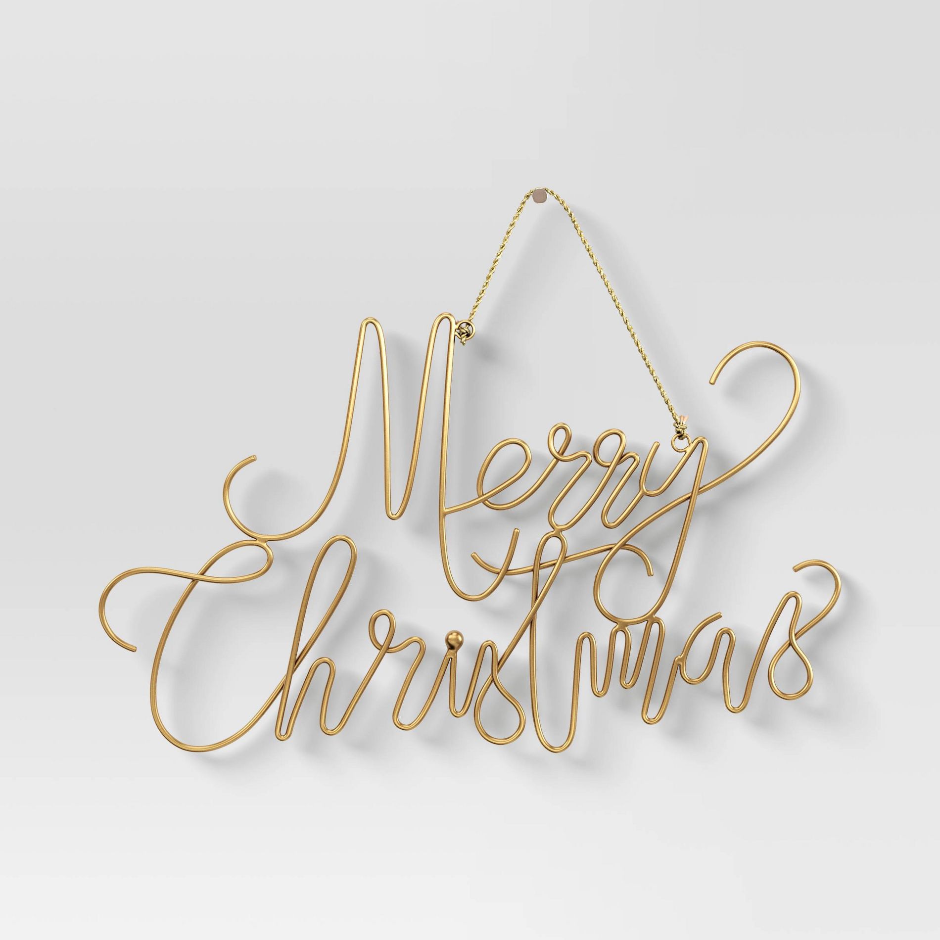 'Merry Christmas' Metal Wire Wall Décor - Wondershop™