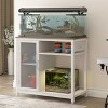 Fish Tank Stand, Aquarium Stand ，Cabinet for Fish Tank Accessories Storage,  Reptile Terrarium - 2 of 4