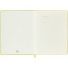 Moleskine Ruled Classic Notebook 7.5"x9.75" Hard Cover Hay Yellow Silk: Hardcover Journal, Pocket, Ribbon Marker, FSC Certified - 3 of 4