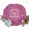 Simply Sage Market Women's Vintage Grand Canyon National Park Long Sleeve Garment Dyed Tee - image 2 of 4