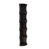 HDZNVF Five Shelf Corner Bookcase Rounded Shelf Fronts Quarter Circle - 2 of 4