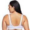 Glamorise Womens Magiclift Seamless Sports Wirefree Bra 1006 White