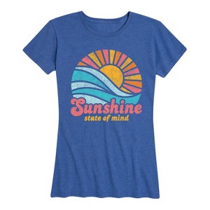 Women's - Instant Message - Sunshine State Of Mind Short Sleeve Graphic T-Shirt - 1 of 4