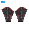 Unique Bargains Swimming Diving Resistance Webbed Training Printing Aquatic Gloves 1 Pair - 3 of 4