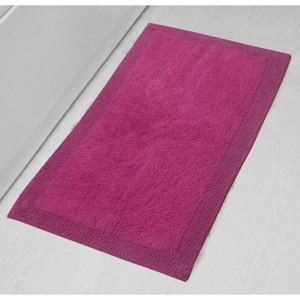 Home Weavers Luxury Collection 100% Cotton Tufted Bathroom Rug, Non-Slip Latex Bath Rug - 1 of 4