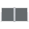 vidaXL Retractable Side Awning Anthracite 47.2"x236.2" - 4 of 4