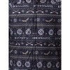 Harry Potter Boys' Hogwarts Christmas Sweater Hooded Union Suit Pajama Black - 4 of 4