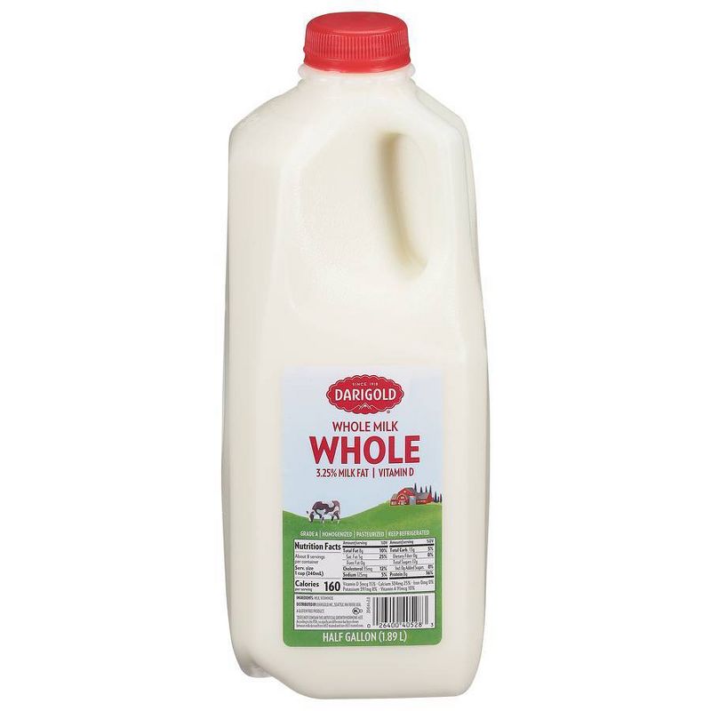 Darigold Homogenized Milk - 0.5gal, 1 of 4