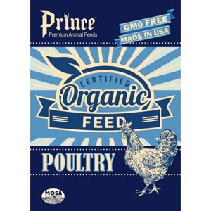 Prince Organic 16% Pullet Grower Layer Crumble Poultry Feed - 50 Lbs - 1 of 1