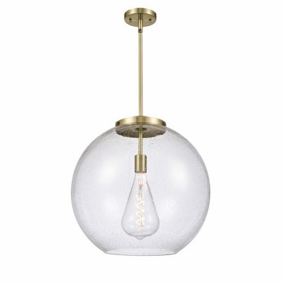 Athens - 1 Light Pendant In Industrial Style-18.38 Inches Tall and 17.75 Inches Wide