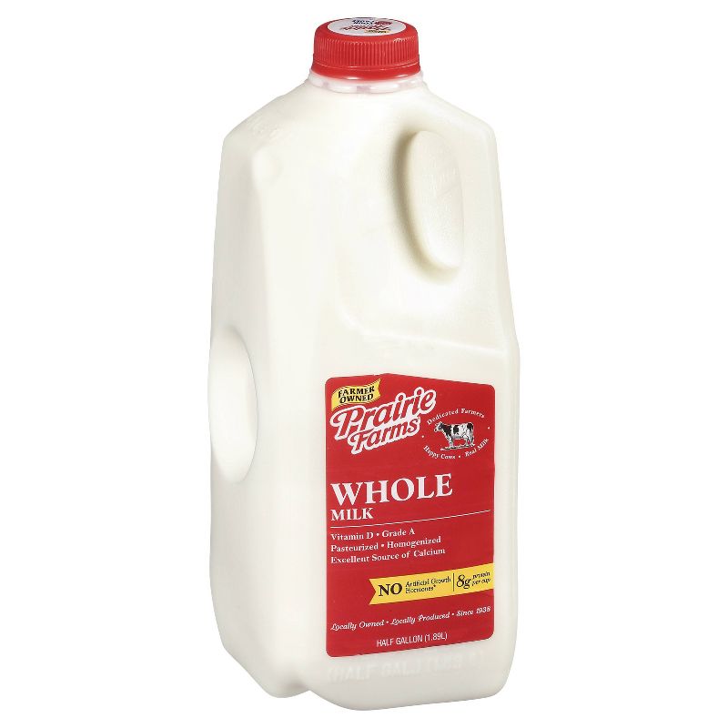 Prairie Farms Vitamin D Whole Milk - 0.5gal, 2 of 4