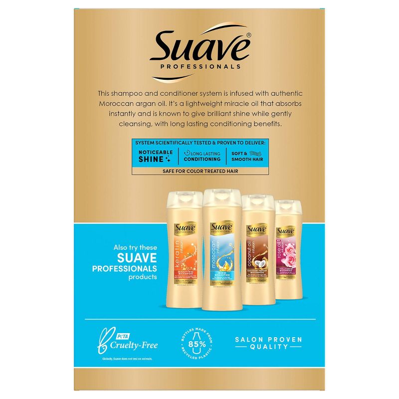Suave Professionals Moroccan Infusion Shampoo &#38; Conditioner - 25.2 fl oz, 3 of 9