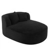 EHMKNP Modern Chaise Lounge Sofa – Boneless Couch 51.6" Compression Sofa Bed - 4 of 4