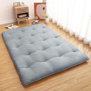 Floor Mattress Japanese Futon Mattress Sleeping Pad Roll Up Sleeping Mattress Portable for Guest Room RV Travel - 1 of 4