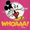 Girls' - Disney - Mickey Mouse Fitted Short Sleeve Graphic T-Shirt - 2 of 4