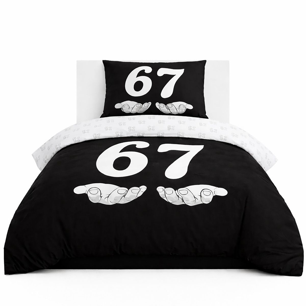 Mère & Moi: 6-7 Reversible Duvet Cover Set, Machine Washable, Teen Bedding - thumbnail 9