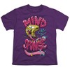 Boys' Spongebob Squarepants Mind Like A Sponge T Shirt Purple X Small - 2 of 4