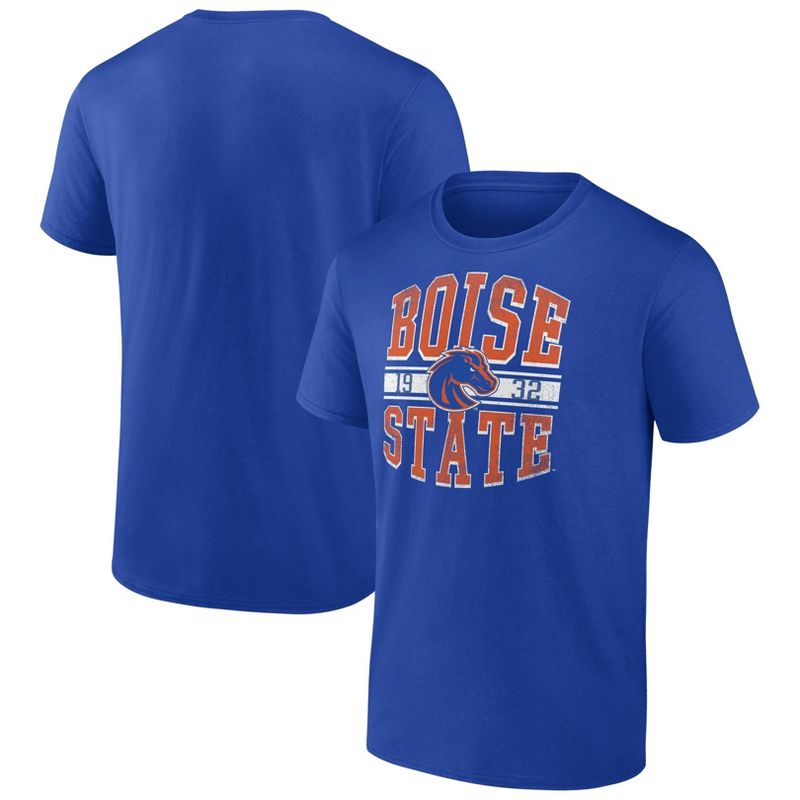 NCAA Boise State Broncos Men&#39;s Cotton T-Shirt, 1 of 4