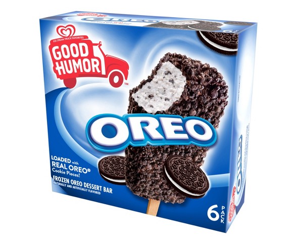 Good Humor Ice Cream & Frozen Desserts Oreo Bar - 6pk