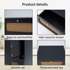 NicBex Nightstand with 2 Drawers,Different Sizes Bedside Table with Sturdy Wooden Frame,Modern Side Table for Bedroom,Living Room - 4 of 4