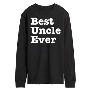 Men's - Instant Message - Best Uncle Ever Long Sleeve Graphic T-Shirt - 1 of 4