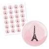 Big Dot of Happiness Paris, Ooh La La - Paris Themed Baby Shower or Birthday Party Circle Sticker Labels - 24 Count - 2 of 4