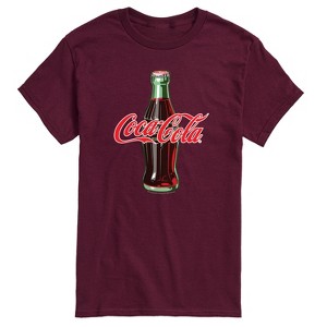 Men's - Coca-cola - Coke Bottle Logo Short Sleeve Graphic T-Shirt - 1 of 4