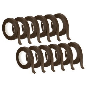 Unique Bargains Waterproof Colorfast Elastic Crepe Paper Flowers Bouquets Tapes 12 Pcs - 1 of 4