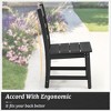 Arceso Armless HDPS Outdoor Dining Chairs, Weather-Resistant Patio Chairs, 350 lb Support, for Lawn, Garden, Backyard or Indoor Use - 3 of 3