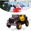 12V Electric Ride-On Truck Car with Remote Control, Electric Dump Bed, 4x200W Motors, and 3 Speed Settings – 2-Seater Utv for Kids - 3 of 4