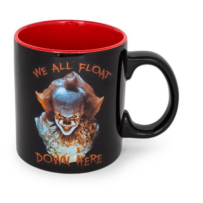 Silver Buffalo IT "We All Float Down Here" Ceramic Mug | Holds 20 Ounces