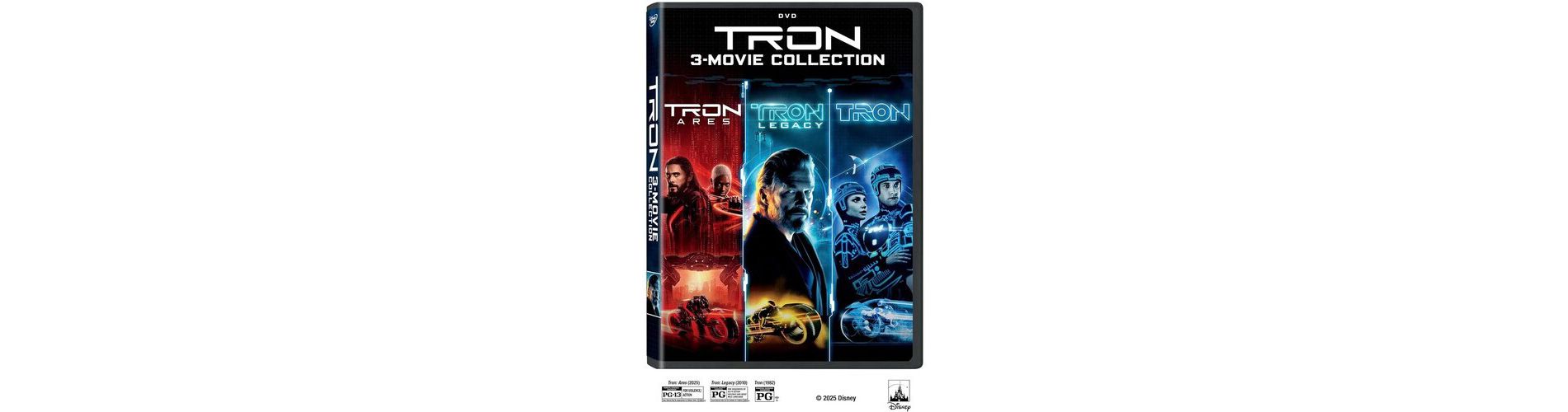 Tron: Ares / Tron: Legacy / Tron  - Multi-Feature (3 Disc) (DVD)