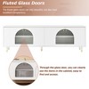 Sapphtopaz TV Stand for TVs Retro Design Entertainment Center with Drawers and Storage Cabinets TV Console for Living Room - 3 of 4
