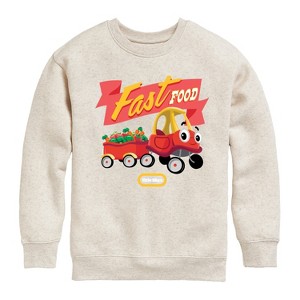 Boys' - Little Tikes - Fast Food Towing Graphic Long Sleeve Fleece Sweatshirt - 1 of 3